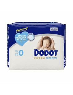 Disposable nappies Dodot Sensitive Size 0 (24 uds)