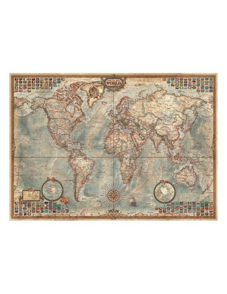 Puzzle The World Educa 16005