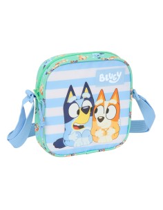 Shoulder Bag Bluey Sisters Green 16 x 18 x 4 cm