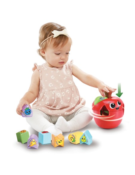 Interactive Toy for Babies Vtech Baby Tourni Pomme Des Formes