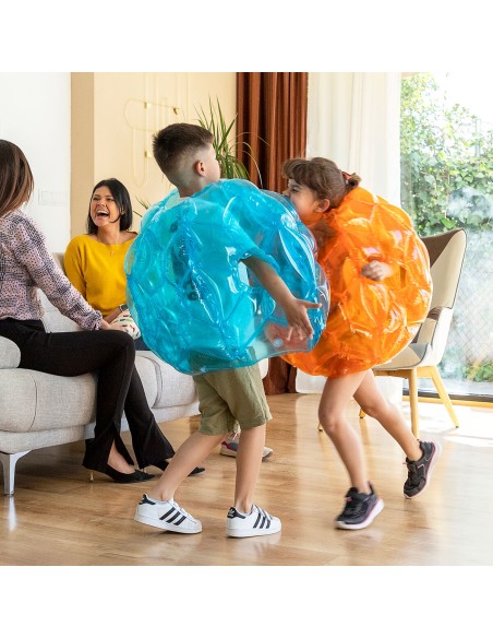 Giant Inflatable Bumper Bubble Ball Bumpoy InnovaGoods 2 Units