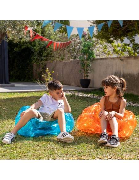 Giant Inflatable Bumper Bubble Ball Bumpoy InnovaGoods 2 Units
