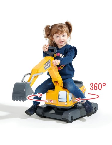 Tricycle Falk Power Shift Digger Yellow