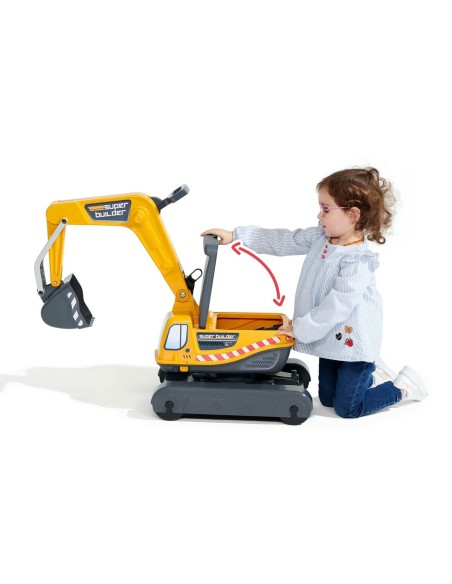 Tricycle Falk Power Shift Digger Yellow