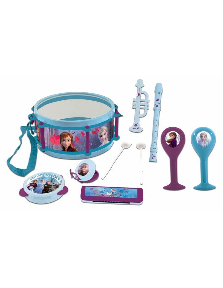 Set of toy musical instruments Lexibook Frozen Plastic 7 Pieces