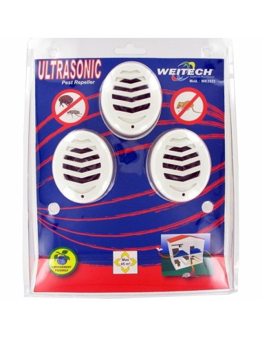 Pest repellent Weitech Ultrasonic (3 Units)
