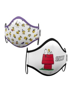 Hygienic Reusable Fabric Mask Snoopy Adult (2 uds) 2