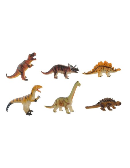 Dinosaur DKD Home Decor 6 Units 29 x 15 x 21 cm Soft