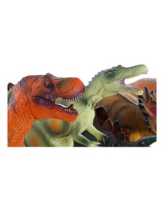 Dinosaur DKD Home Decor 6 Units 48 x 23 x 34,5 cm Soft 2