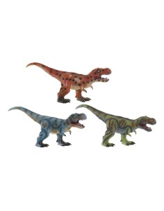 Dinosaur DKD Home Decor 3 Units 12 Units 60 x 17 x 28 cm Soft