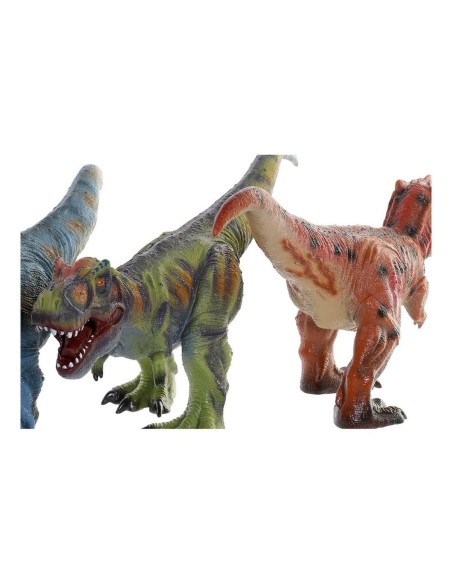 Dinosaur DKD Home Decor 3 Units 12 Units 60 x 17 x 28 cm Soft
