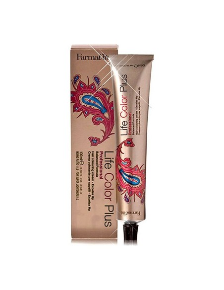 Permanent Dye Life Color Plus Farmavita Nº 4 5 Mahogany Brown (100 ml)