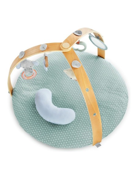 Play mat Ingenuity Reversible Wood