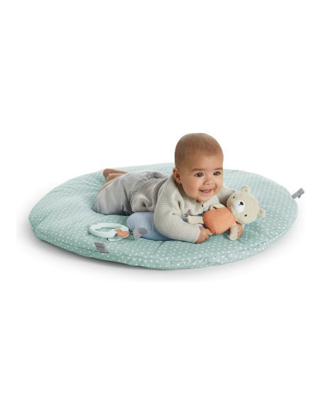 Play mat Ingenuity Reversible Wood