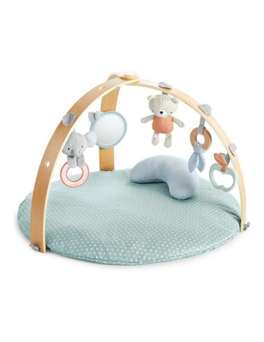 Play mat Ingenuity Reversible Wood