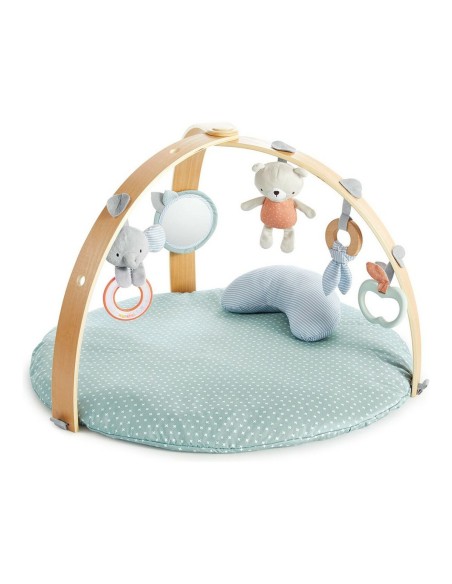 Play mat Ingenuity Reversible Wood