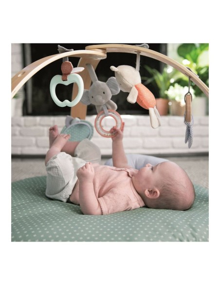 Play mat Ingenuity Reversible Wood