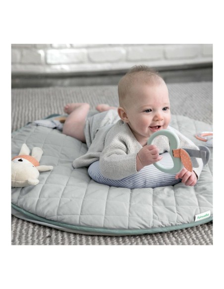 Play mat Ingenuity Reversible Wood
