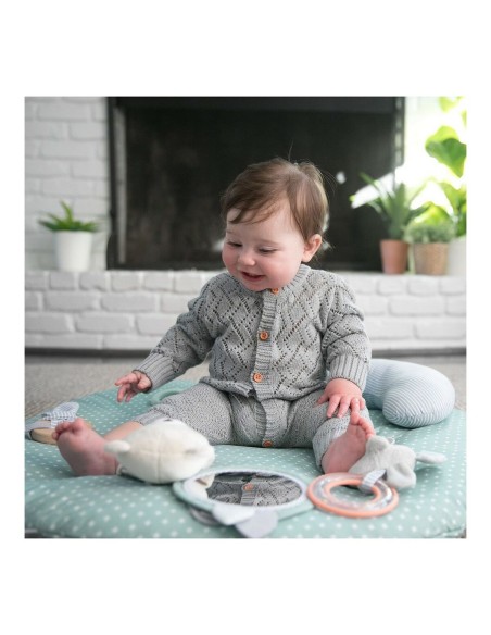 Play mat Ingenuity Reversible Wood