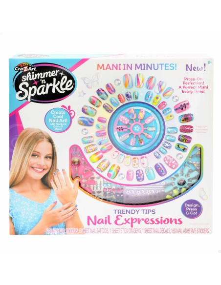 Nail Design Kit Cra-Z-Art (4 Units)