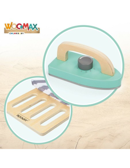 Ironing board Woomax Toy 2 Pieces 71,5 x 61,5 x 19 cm (4 Units)