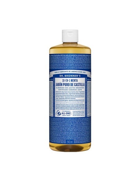 Liquid Soap Dr Bronner's 945 ml Mint