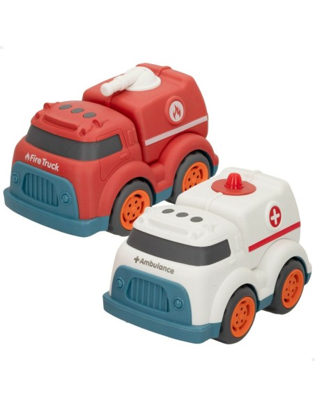 Set of 2 Vehicles Motor Town 17,5 x 12 x 11 cm (4 Units)