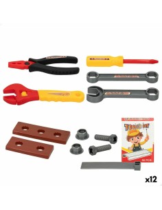 Toy tools Colorbaby 13 Pieces 6 x 1,5 x 17,5 cm 12 Units