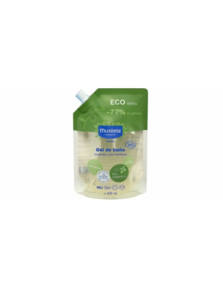 2-in-1 Gel and Shampoo Mustela   Refill 400 ml