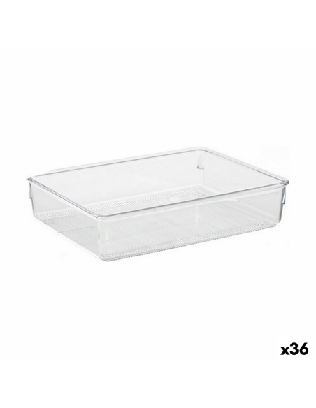 Multi-Purpose Organiser CH99113-1 Transparent Plastic 24 x 5,5 x 15,8 cm Multi-use (36 Units)