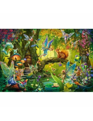 Puzzle Schmidt Spiele Fairies in the Forest 200 Pieces