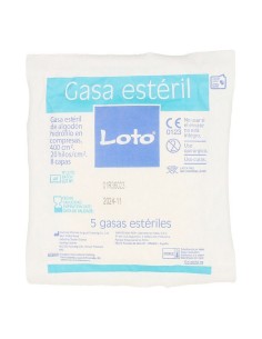Sterilized Gauze Indasec 307-0150 100% cotton 2