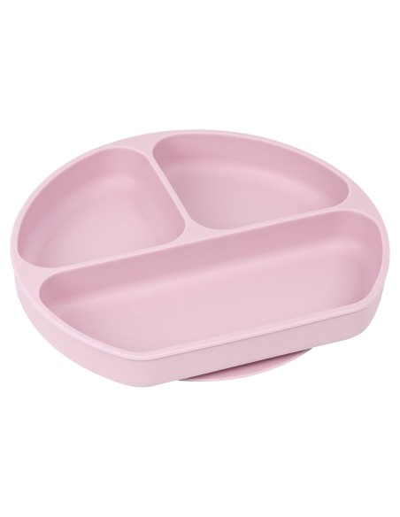 Silicone dish with suction cup Safta M923 Silicone Suction cup Pink (20,5 x 2,5 x 18 cm)