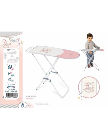 Toy Ironing Board Decuevas Funny 63 x 72 x 25 cm Pink Foldable Toy