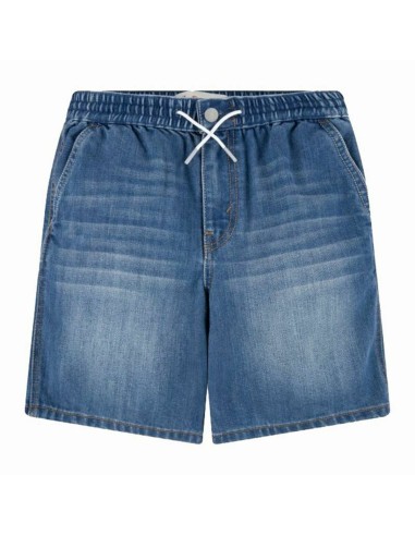 Shorts Relaxed Pull On  Levi's Find A Way Steel Blue Men