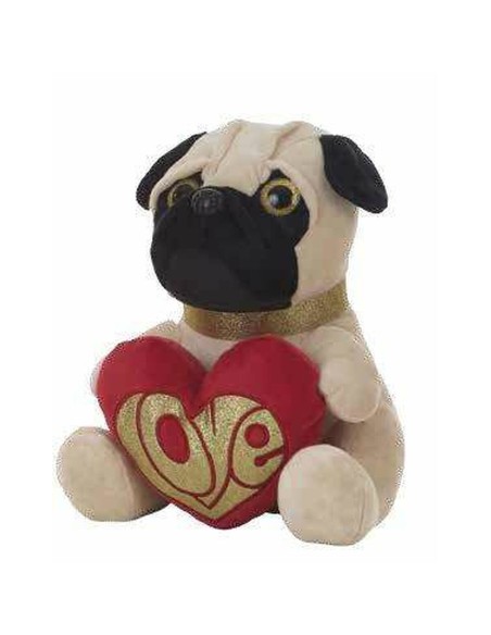 Fluffy toy Pug 26 cm