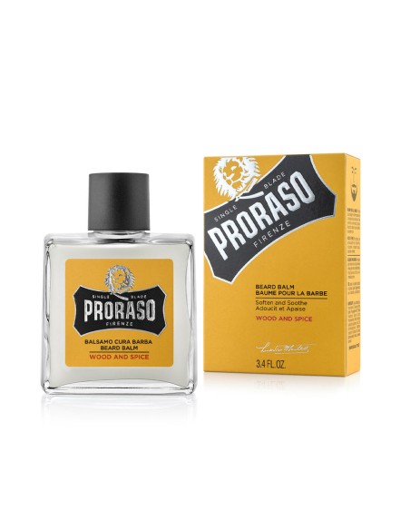 Beard Balm Yellow Proraso Wood And Spice 100 ml