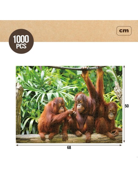 Puzzle Colorbaby Orangutan 6 Units 68 x 50 x 0,1 cm