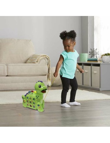 Interactive Toy Vtech 35 x 13,3 x 33 cm Green Dinosaur Interactive Toy Drawing Magnetic Apple