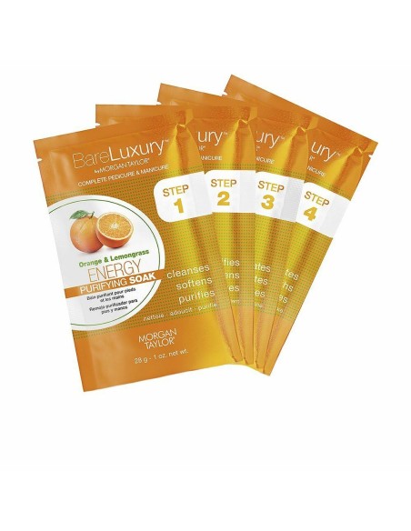 Manicure and pedicure sets Morgan Taylor Complete Pedicure Manicure Orange Orange 4 Pieces