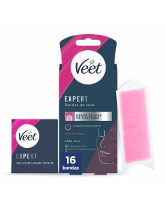 Facial Hair Removal Strips Veet Expert (16 Units)