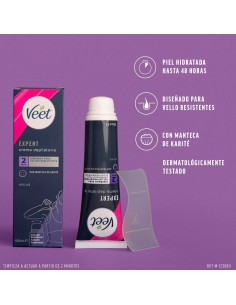 Body Hair Removal Cream Veet Expert Underarms 100 ml 2