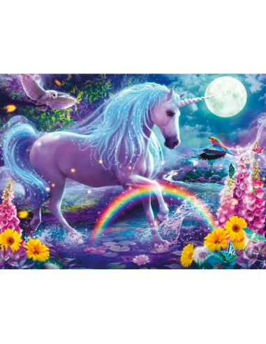 Puzzle Ravensburger 12980 Unicorn Glitter XXL 100 Pieces