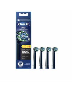 Replacement Head Oral-B CROSS ACTION Black 4 Units