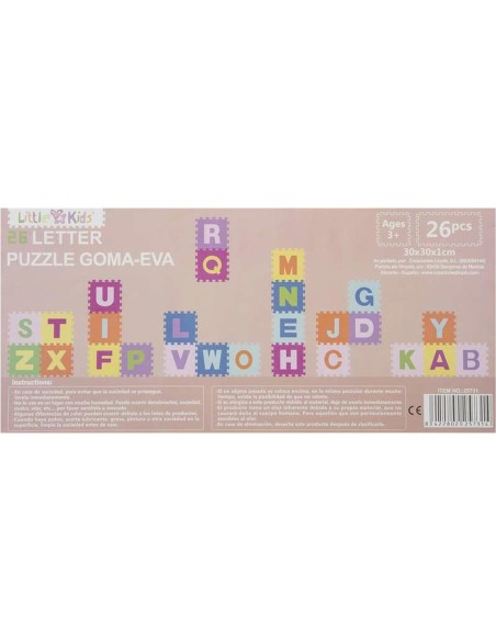 Child's Puzzle 26 Pieces Alphabet 32 x 32 x 1 cm