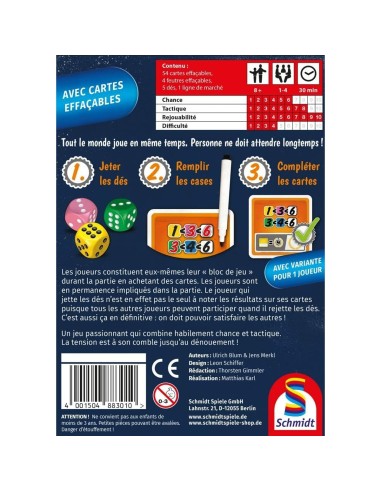 Board game Schmidt Spiele Donnant Donnant (FR)