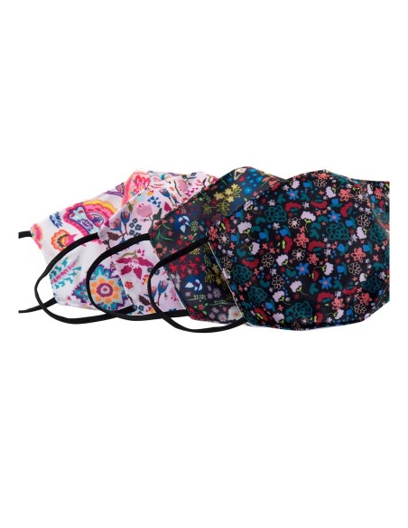 Hygienic Face Mask DKD Home Decor Multicolour 4 Units