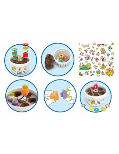 Skill Game for Babies Explore Potted Plant 18 x 18 x 12 cm