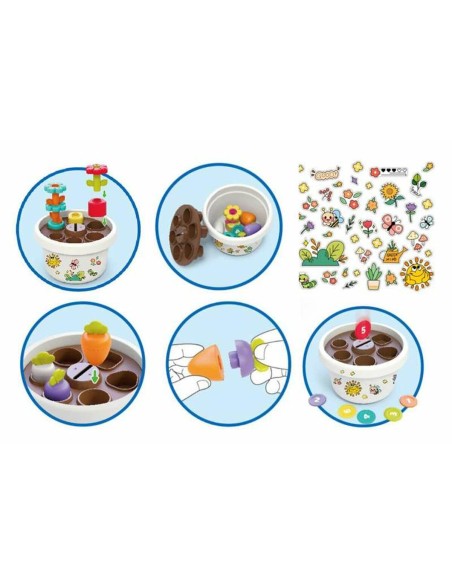 Skill Game for Babies Explore Potted Plant 18 x 18 x 12 cm