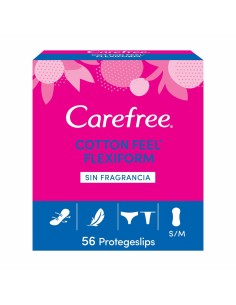Flexible Panty Liner Carefree Carefree Flexiform Size S/M (56 uds)